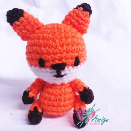 Fox amigurumi crochet