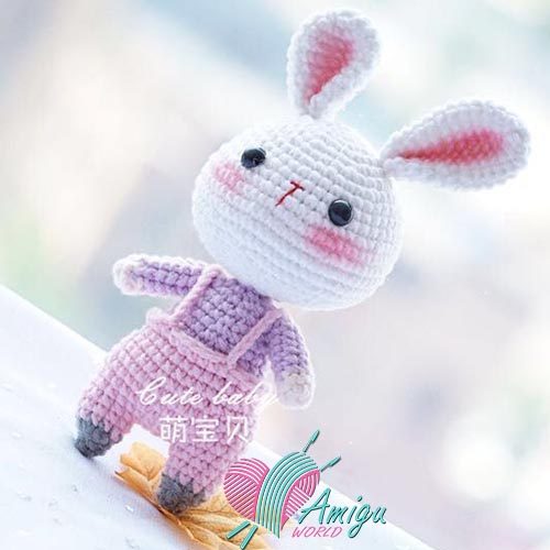 Bunny amigurumi – Chinese Pattern