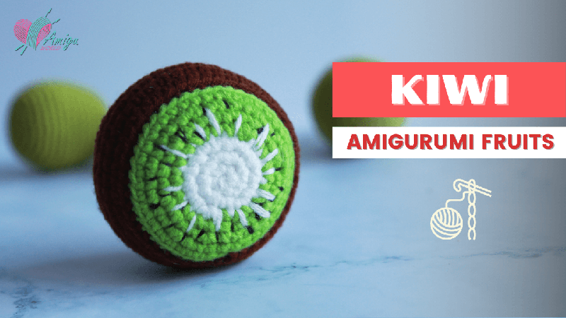 FREE Pattern - Crochet a KIWI amigurumi for beginner