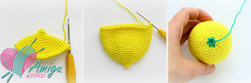 How to crochet a Lemon amigurumi