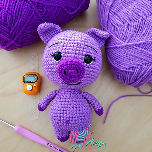 Piggy cute amigurumi crochet