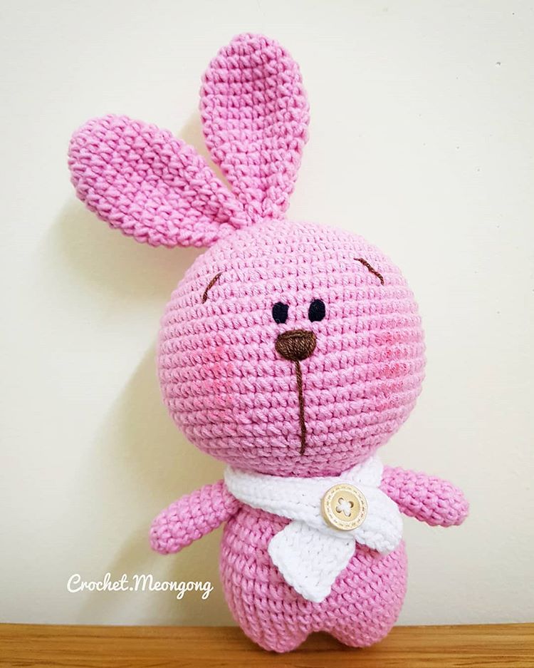cute fat bunny amigurumi