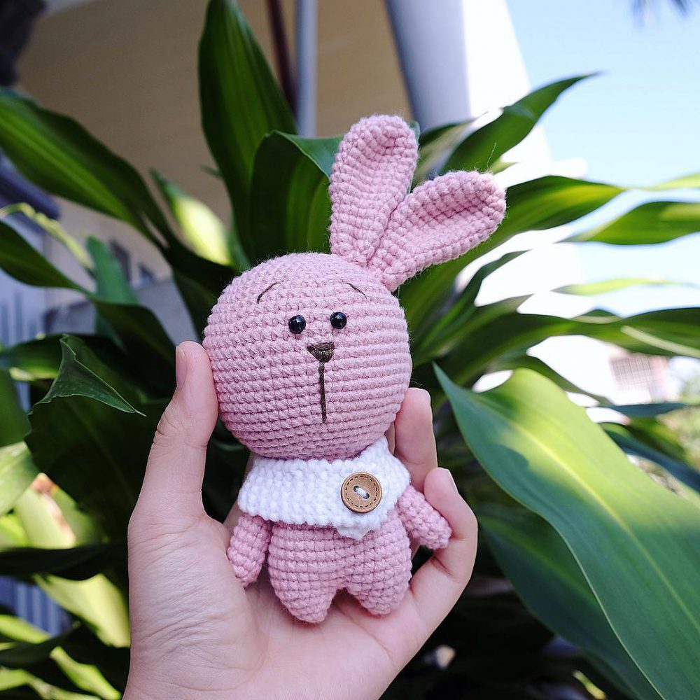 Amigurumi Cute Fat Bunny crochet pattern 