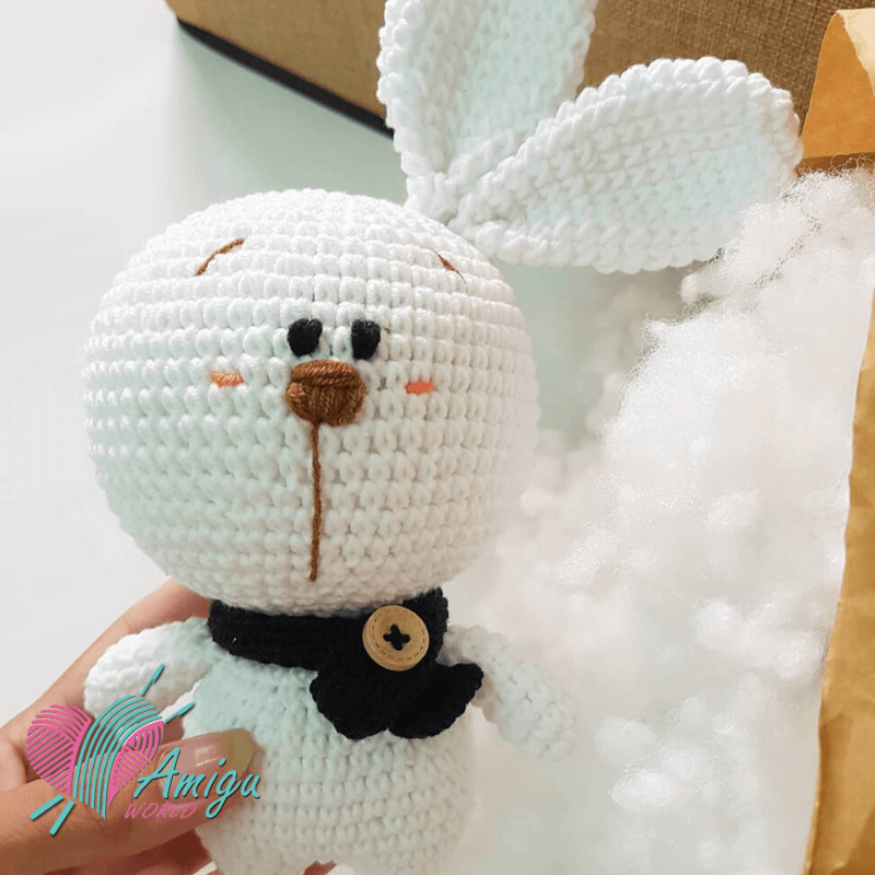 Amigurumi Cute Fat Bunny crochet pattern