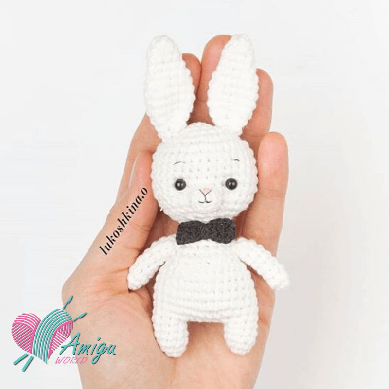 Little amigurumi bunny free crochet pattern