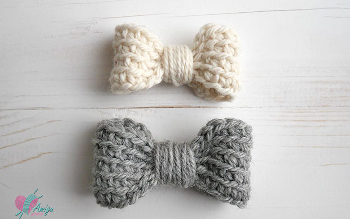 How to crochet bow for beginners project 3