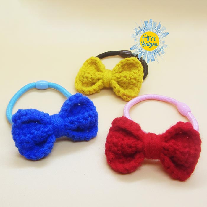How to crochet bow for beginners project 4