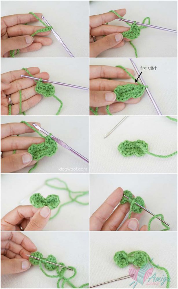 How to crochet bow instructions for beginners project 2