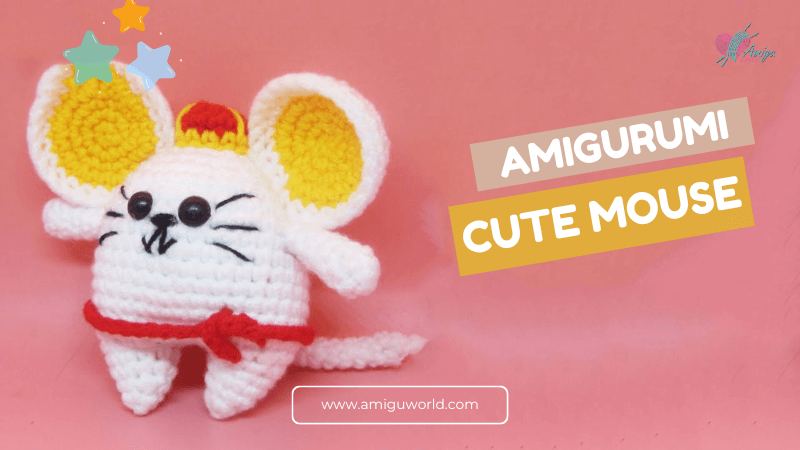 Crochet mouse amigurumi free pattern