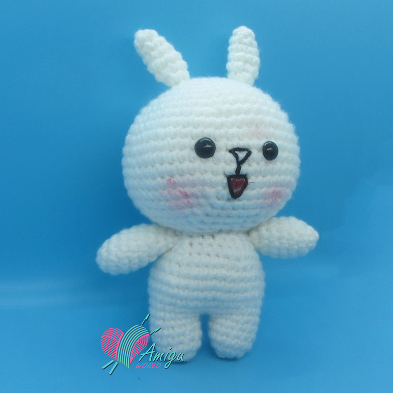 Line friends Cony Bunny amigurumi free pattern