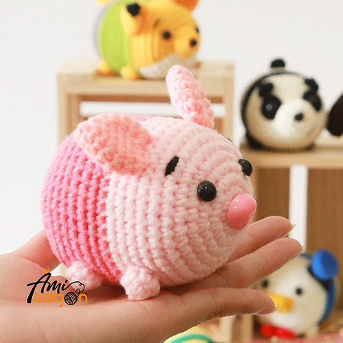 Crochet Piglet Amigurumi – Disney Tsum Tsum Amigurumi Characters
