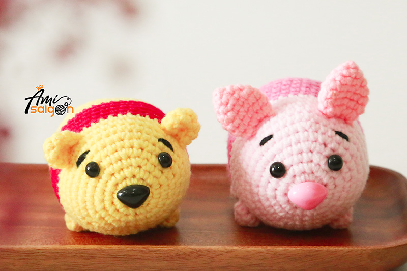 Gâu Pooh và Heo hồng Piglet by Ami Saigon