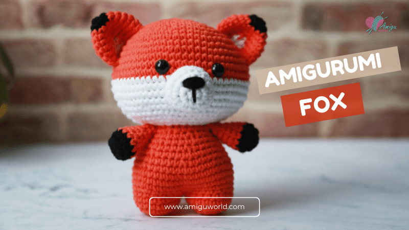 Crochet free pattern fox amigurumi