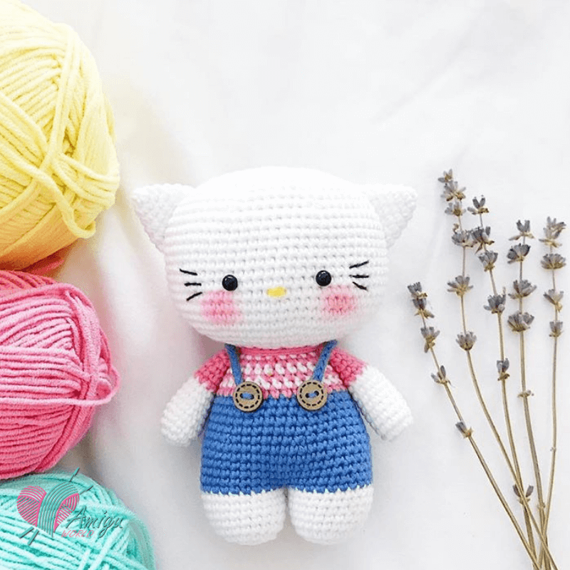 How to crochet Hello Kitty amigurumi