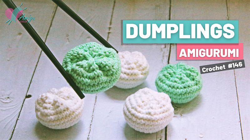dumplings amigurumi crochet pattern
