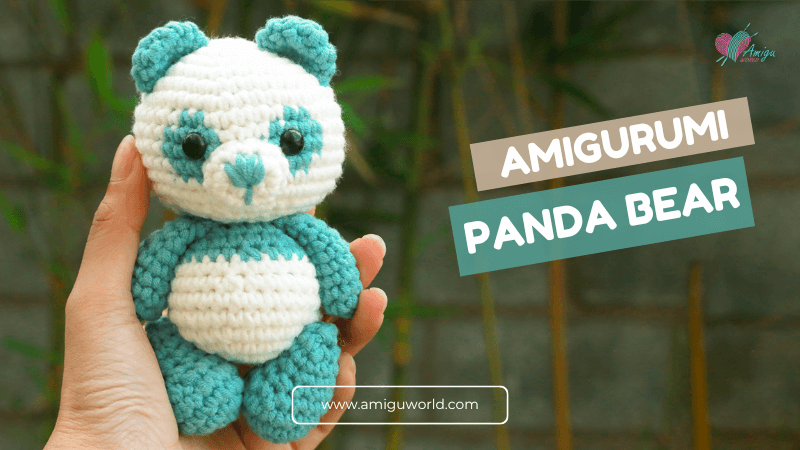 amigurumi panda free crochet pattern
