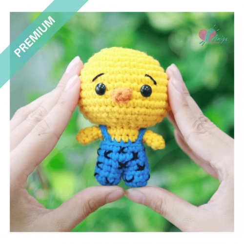 Tiny Duck amigurumi crochet pattern – English pattern