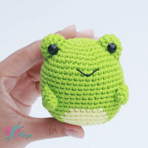 Meet the Adorable Tiny Frog Amigurumi Pattern