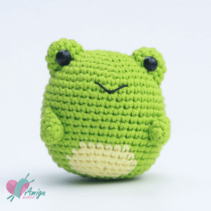 Amigurumi little Frog Crochet pattern 