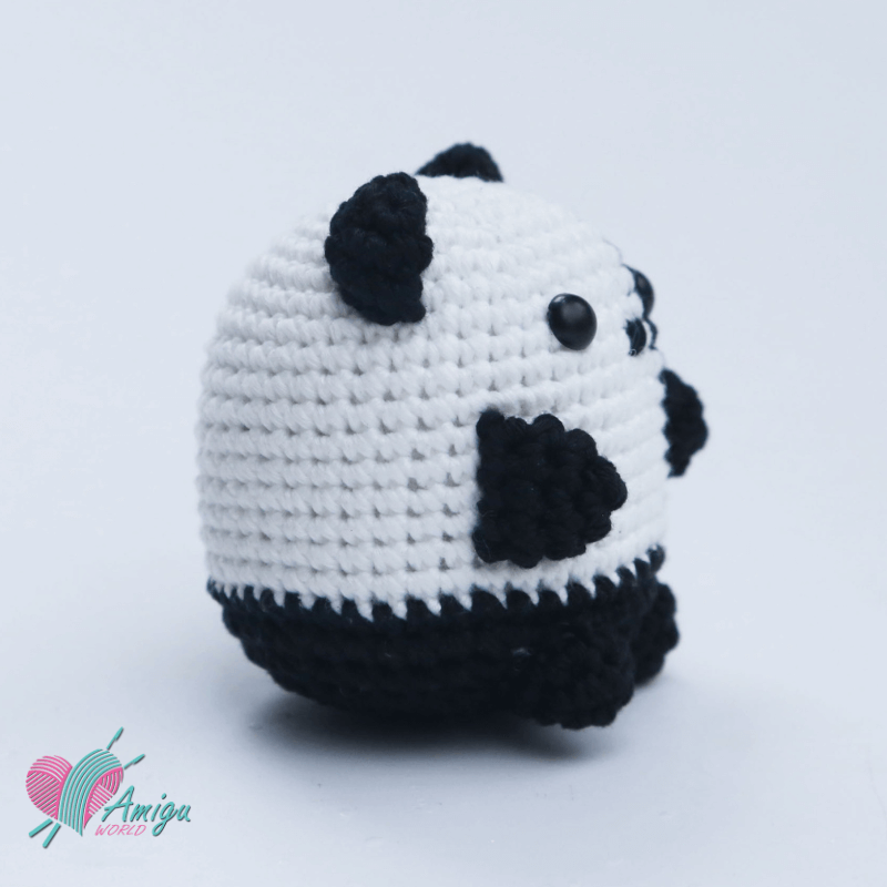 Adorable Panda Amigurumi: Free Crochet Pattern by AmiguWorld