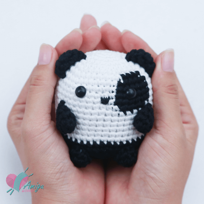 Adorable Panda Amigurumi: Free Crochet Pattern by AmiguWorld