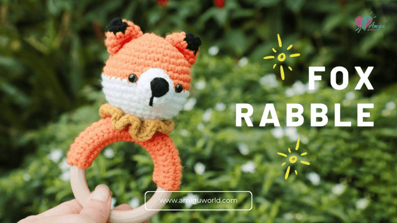Fox Rabble Baby Amigurumi
