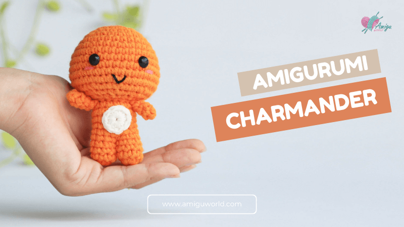 Ignite your Pokémon Passion with Charmander amigurumi crochet tutorial
