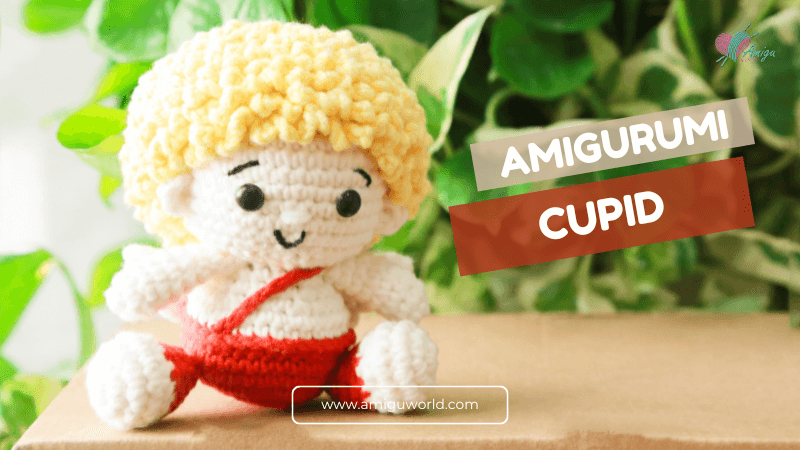 Crochet Cupid amigurumi Step-by-Step tutorial
