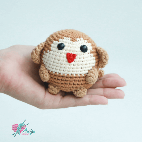 Adorable Monkey Amigurumi – Step-by-Step Crochet Tutorial with Free Pattern
