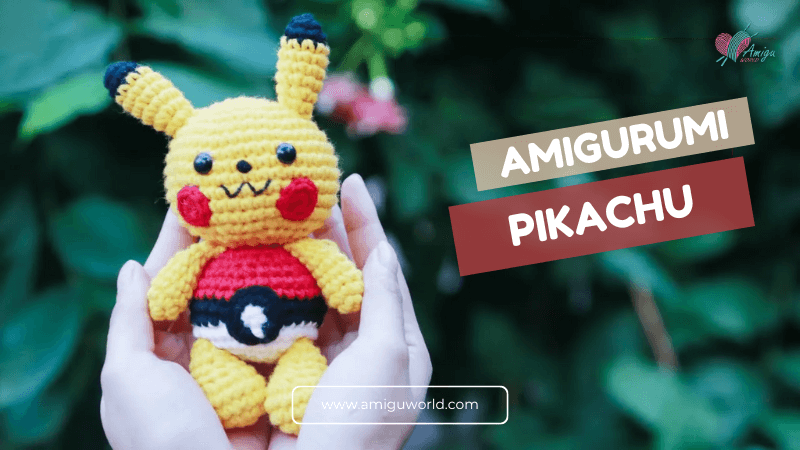 Pikachu Amigurumi Step-by-Step Crochet Tutorial with Free Pattern
