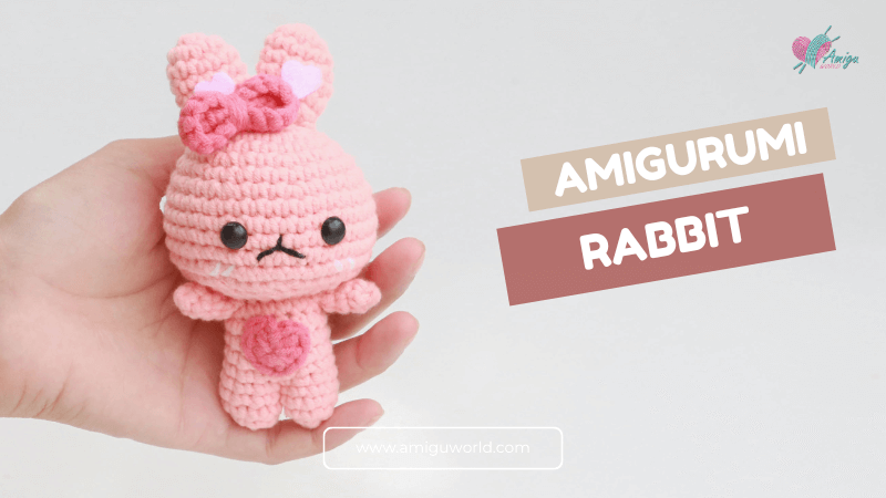 Tiny Rabbit Amigurumi - Free Crochet Video Tutorial
