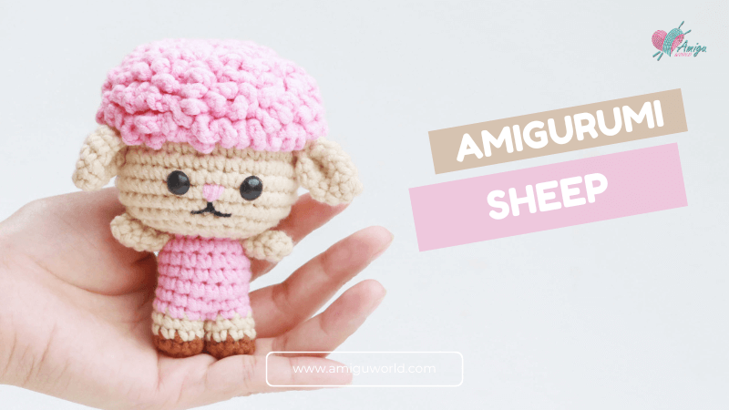 Tiny Sheep Amigurumi - Free Crochet Video Tutorial