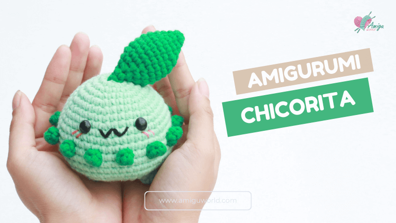 Chikorita (Chicorita) amigurumi crochet tutorial - Craft your own Leafy Pokémon