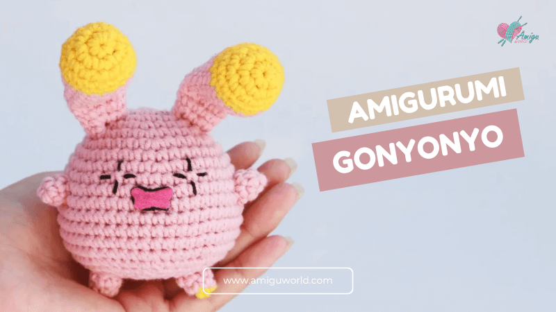 Crochet Gonyonyo Pokémon Amigurumi Free Step-by-Step Tutorial