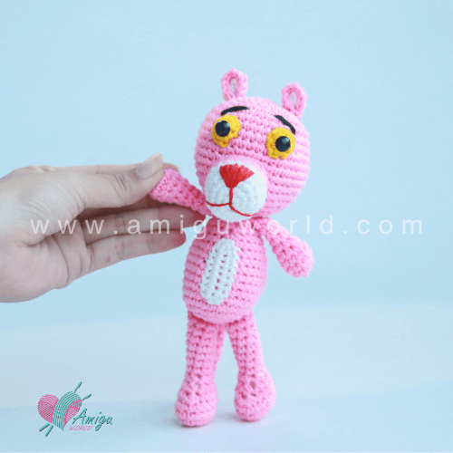 Crochet Cuteness Pink Panther Amigurumi Free Pattern
