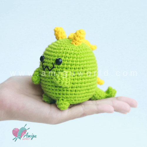 Chubby Dragon Amigurumi – Crochet Magic for Dragon Lovers!