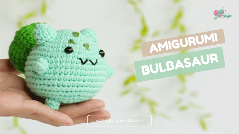 Crochet Bulbasaur Pokémon Free Amigurumi Pattern