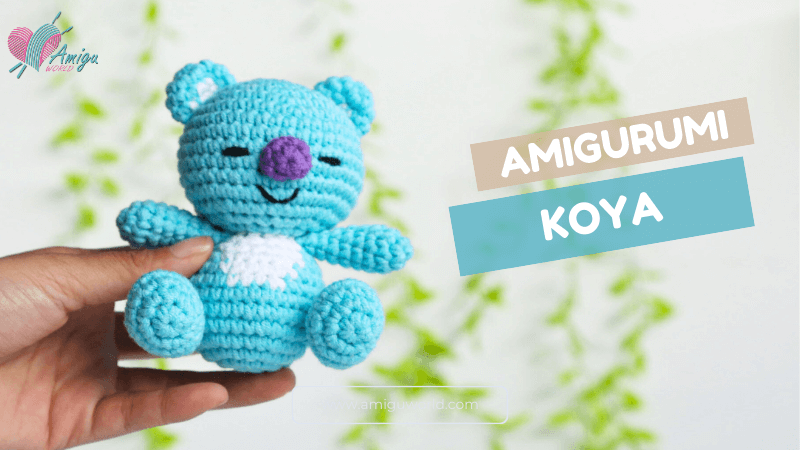 Free Koya BT21 Amigurumi Crochet Tutorial