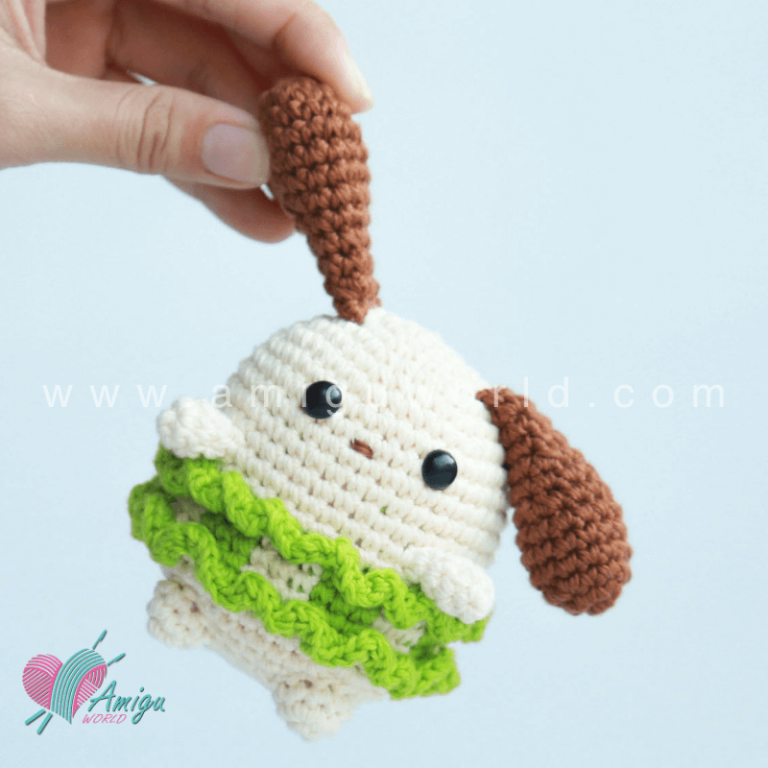 Free Pochacco Amigurumi Crochet Pattern