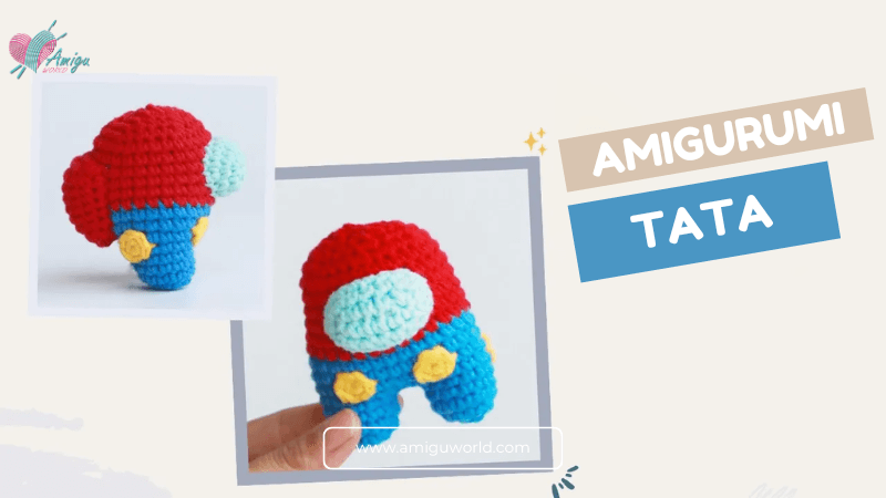 Amigurumi Among Us TaTa BT21 - Free Crochet Tutorial