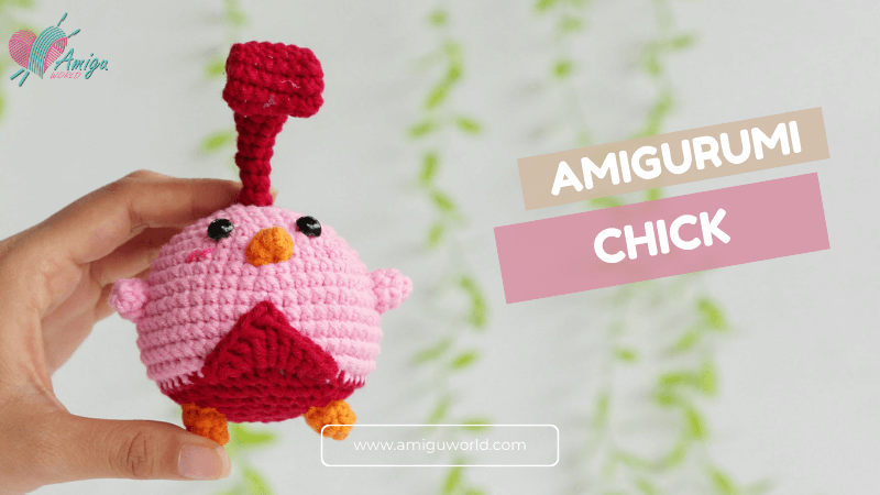 Crochet Chick Pokémon Amigurumi Step-by-Step Tutorial
