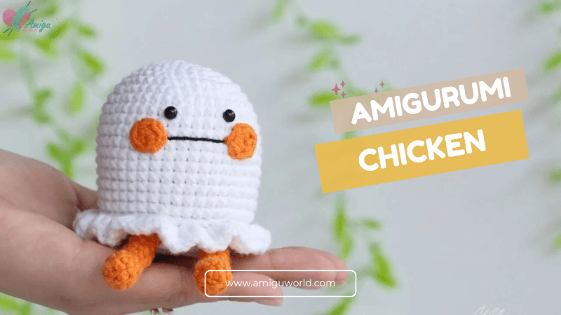 Cute Ghost amigurumi free crochet tutorial