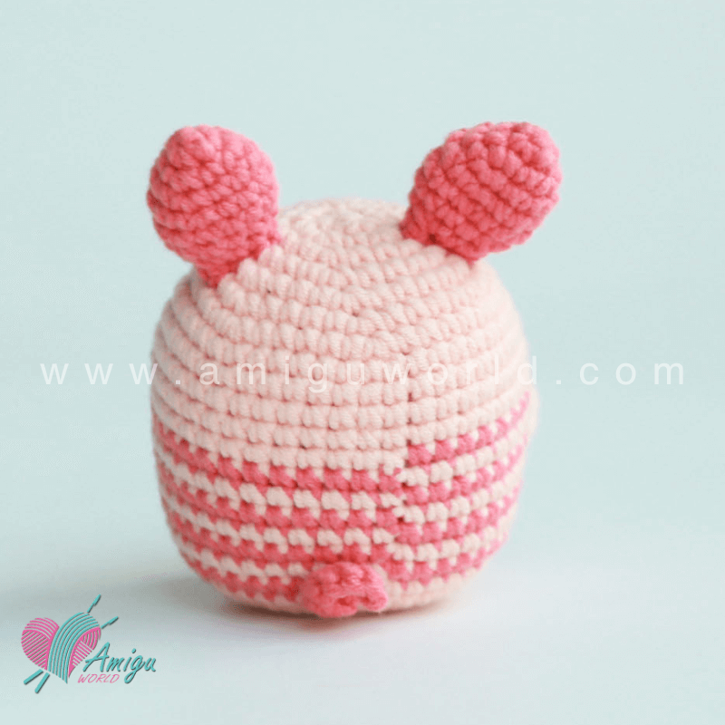 How To Crochet Piglet  Character Amigurumi - Free Pattern by AmiguWorld