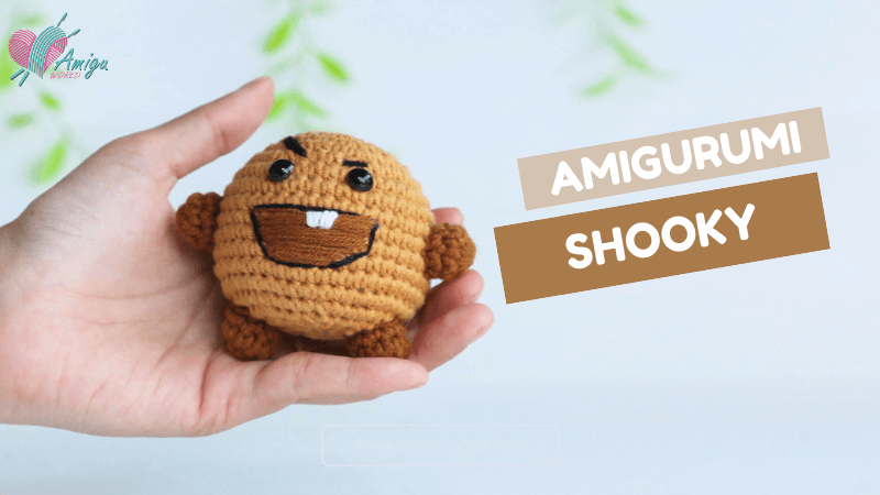 Free Shooky Character BT21 Amigurumi Crochet Tutorial
