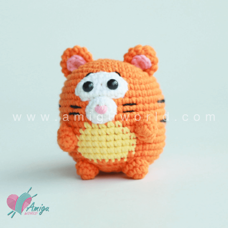 How To Crochet Tigger Character Amigurumi - Free Pattern by AmiguWorld