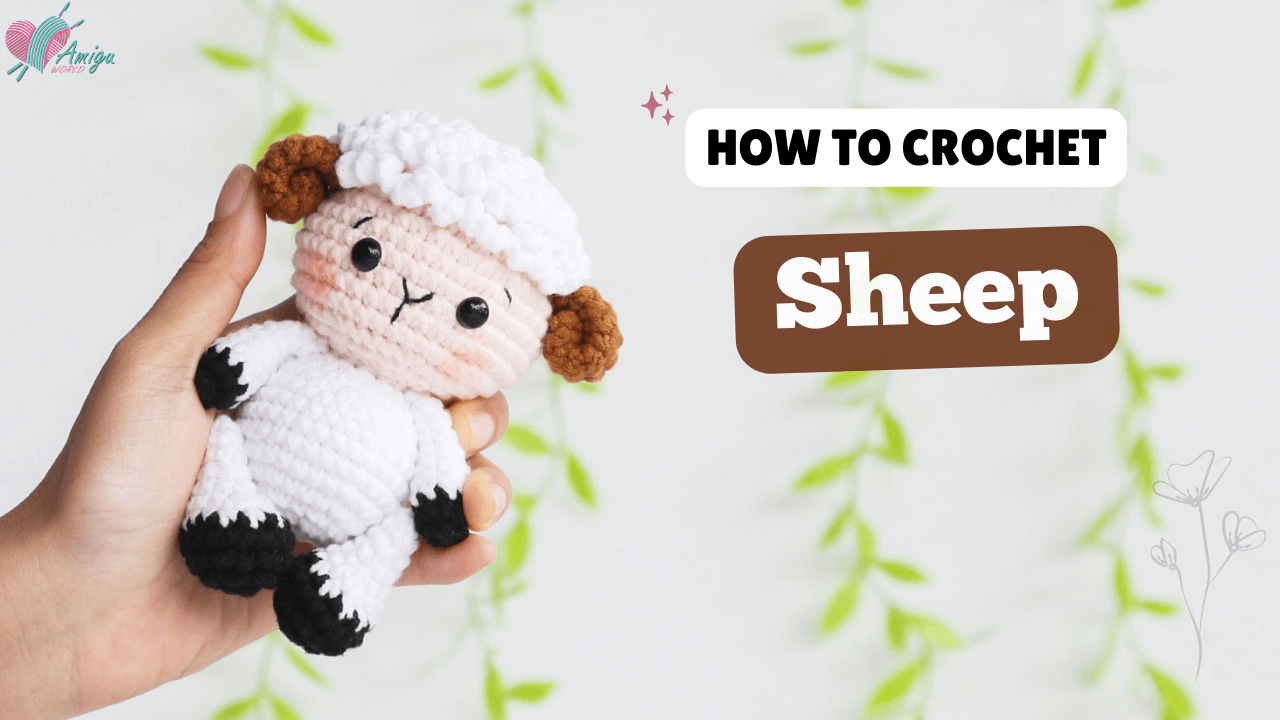 Amigurumi small Sheep free crochet tutorial