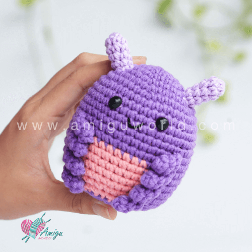 Free amigurumi chubby Kamili Sea Pig crochet pattern