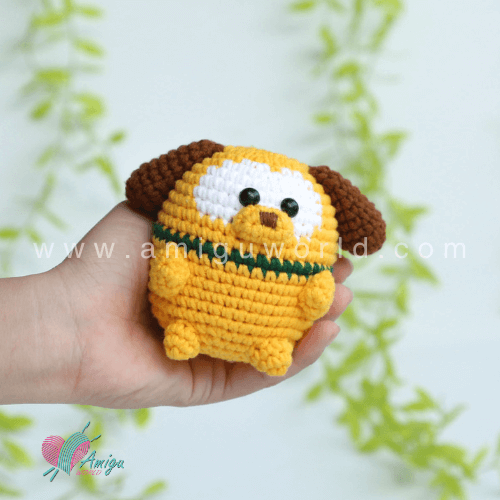 Amigurumi Pluto dog Ufufy free crochet pattern