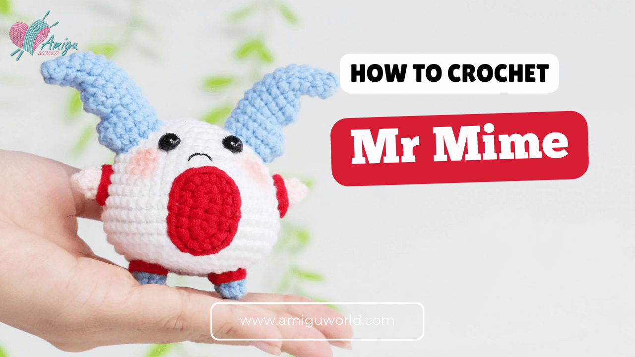 Amigurumi Mr Mimie character Pokémon free crochet tutorial
