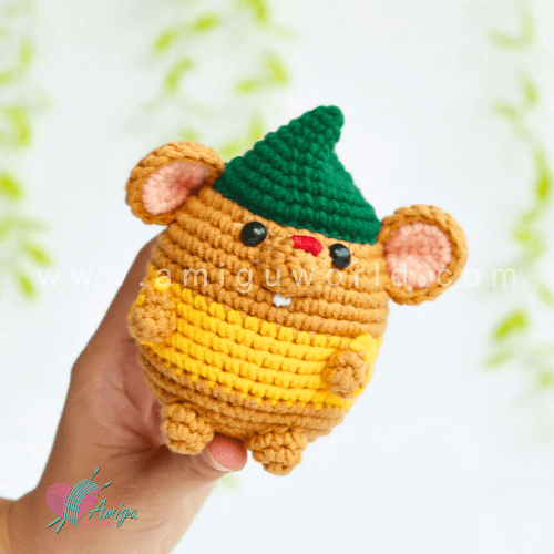 Amigurumi Gus Octavius Disney character free crochet pattern